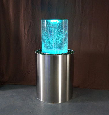 Luces LED Lámpara de pie Lámpara de pie Decorativa Lámparas de mesa Columnas de agua