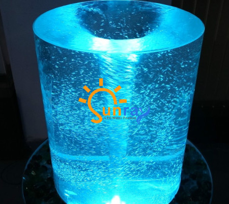 Luces LED Lámpara de pie Lámpara de pie Decorativa Lámparas de mesa Columnas de agua