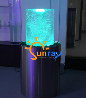 Luces LED Lámpara de pie Lámpara de pie Decorativa Lámparas de mesa Columnas de agua
