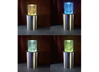 Lámpara de pie LED Lámpara de pie Decorativa Lámparas de Mesa Columnas de Agua Columna