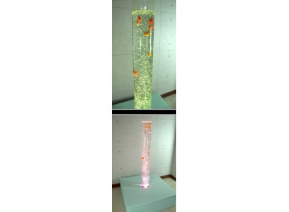 Agua Pared Columna Pared de agua Esquina de juegos Habitación para niños Iluminación