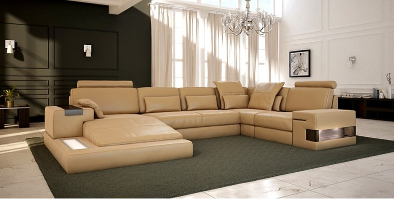 Sofá textil con USB, tapizado en esquina, conjunto de salón, sofá de diseño de sofá de cuero.