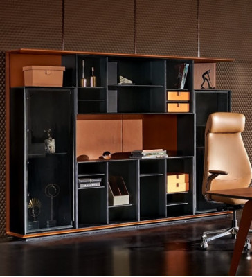 Oficina Librería Archivador Armario Muebles de lujo Estilo antiguo Armarios