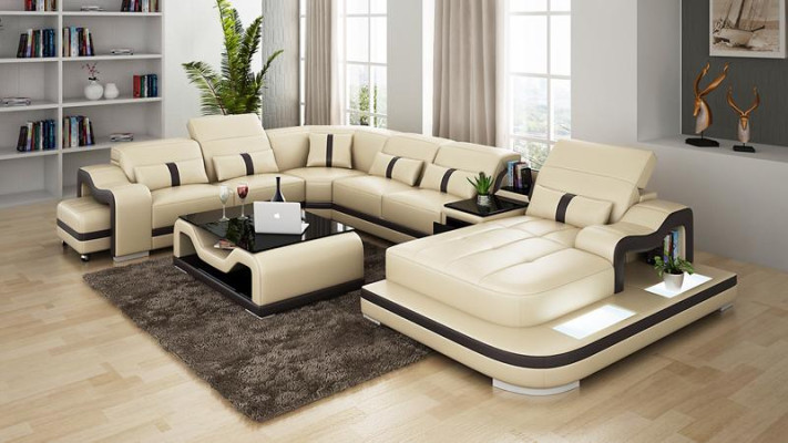 XXL conjunto de salón modular esquinero sofá tapizado esquina sofá esquinero tapizado asiento esquina.
