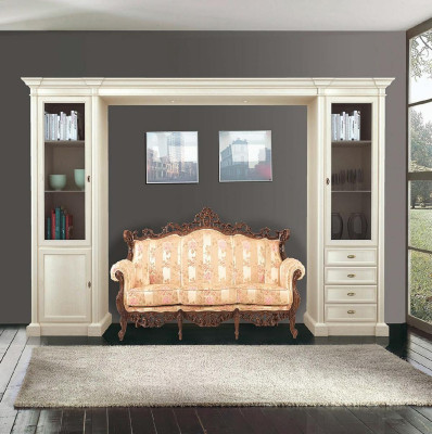Mueble de sala de estar de madera armario vitrina muebles de televisión paredes de armario diseño moderno de sala de estar