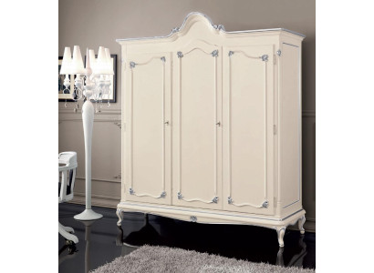 Armario de madera para ropa Diseño de muebles para el dormitorio Armarios blancos Italia Nuevos