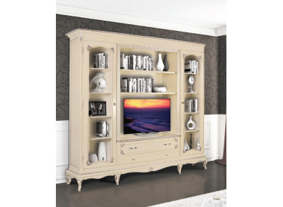 Estantería de pared para sala de estar, armario de TV, armarios, estante de madera, muebles de sala de estar, estantes nuevos.