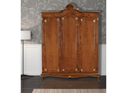 Armario de madera Robusto Armario Guardarropa de dormitorio macizo Madera de muebles de dormitorio de madera real Nuevo