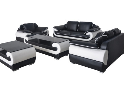 Sofá Sofá Asiento Acolchado Juego Completo 3+2+1 Sofás Sofás de Diseño