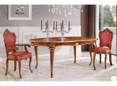 Juego de comedor, grupo de comedor, conjunto clásico de madera real de 3 piezas con 2 sillas.