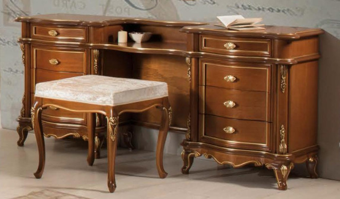 Mesa de consola de diseñador de madera Mesa de consola Consolas Muebles de tocador.