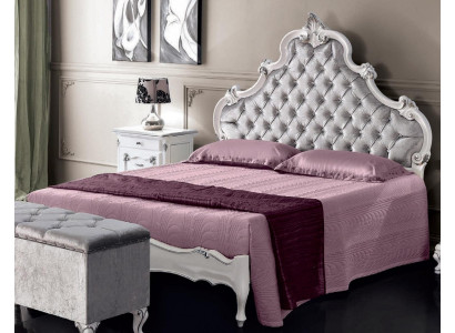 Cama dormitorio diseño camas madera cama doble muebles italianos Chesterfield