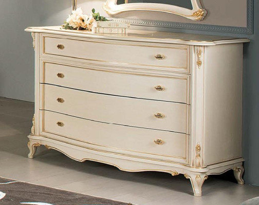 Cómoda armario Lujo Cómodas armario Estante Consola Muebles Armario de madera Italia Nuevo