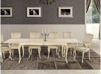 Mesa de comedor Mesa de madera xxl Muebles italianos Mesas de comedor Mesas de comedor 280cm grande