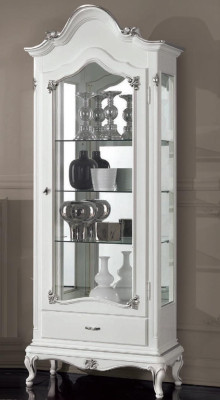 Vitrinas Gabinete de vidrio Muebles italianos Vitrina Sala de estar Aparador Armarios