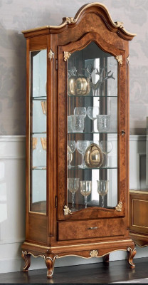 Armarios de madera Vitrinas de cristal Armario de madera maciza Vitrina de madera Sala de estar Muebles Aparador