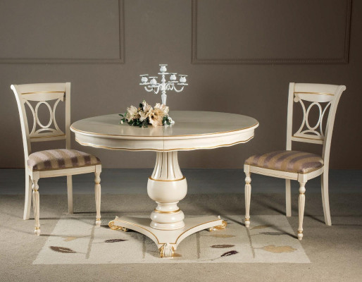 Grupo de 2 sillas de comedor de madera de lujo, juego de muebles de comedor.