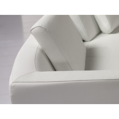 Excelente sofá de diseñador en forma de U en estilo contemporáneo.