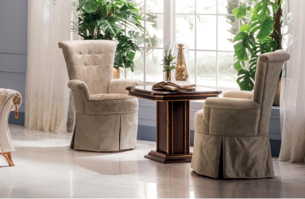 Sillón cama Sillón de televisión Sofá barroco rococó Art Nouveau Muebles de diseñador