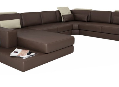 Sofá modular nuevo Sofá tapizado Sofá modular de diseño moderno en forma de U Sofá