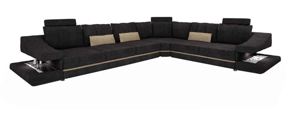 Textil para sala de estar, sofá negro, sofás en forma de L, color de asiento, sofá esquinero, sofá, muebles tapizados.