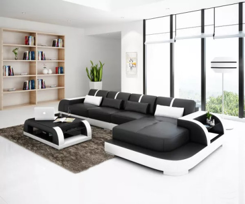 Diseño sofá esquinero sofá sillón sofá tapizado conjunto de sofás de esquina para sala de estar 2 piezas.