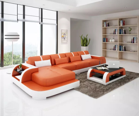 Diseño sofá esquinero sofá sillón sofá tapizado conjunto de sofás de esquina para sala de estar 2 piezas.