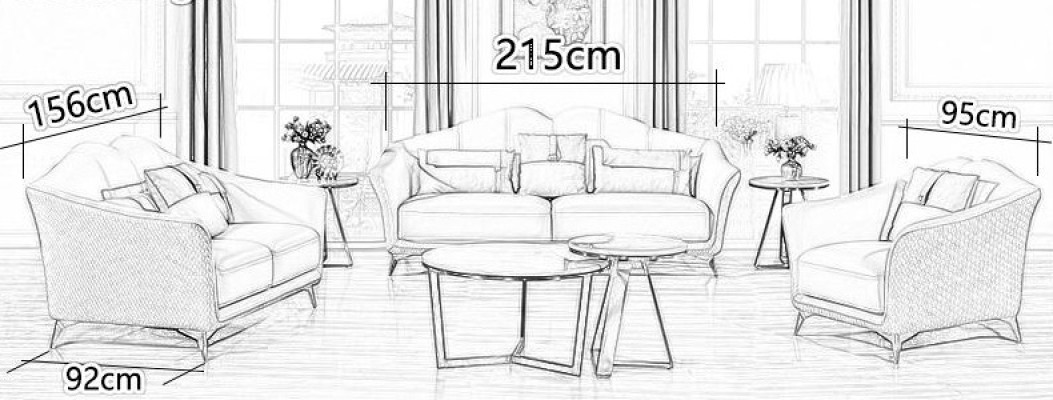 Conjunto de sofás Chesterfield tapizados, 2 piezas, juego de 3+2 plazas, nuevo.