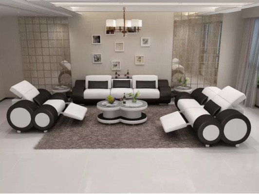 Sofá de diseño para sala de estar, conjunto de sofás, sofá esquinero de 3 plazas.