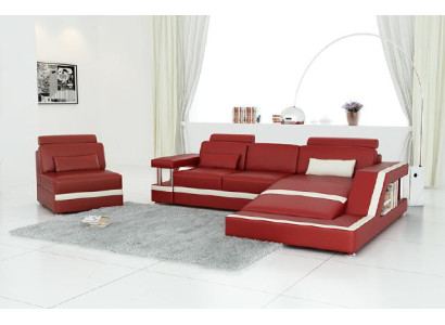 SOFÁ DE CUERO XXL CON USB PARA SALA DE ESTAR, SOFÁ ESQUINERO DE CUERO CON USB, CONJUNTO DE MUEBLES DE SALA