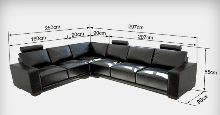 Sofá de cuero con USB, sofá de esquina, conjunto de esquina, diseño de sofá moderno A1121B.