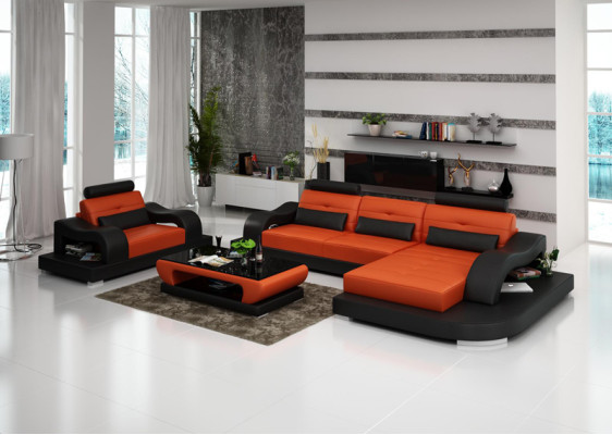 Vitrinas modernas de madera Mueble moderno Armario de comedor Vitrina de pie Estante