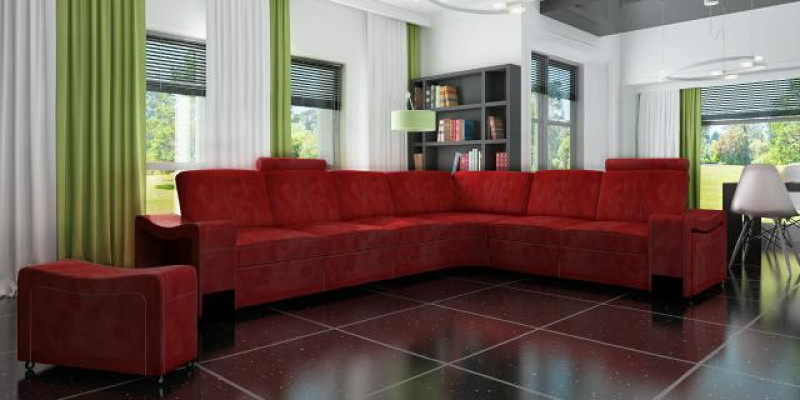 Tela sofá Textil tapicería sofá esquinero sofá + USB sofá esquinero salón sofá de tela