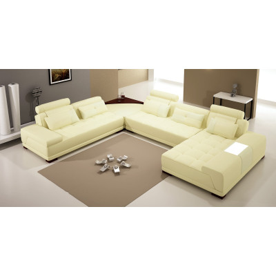Sofá con USB, conjunto de tapicería para sofá XXL Big Eck Sofas, sofá de esquina, nuevo.