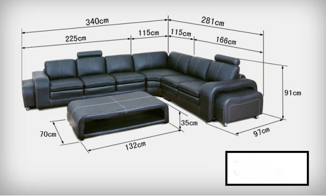 Sofá de cuero con diseño, con USB, sofá de esquina, conjunto de sofás moderno y nuevo.