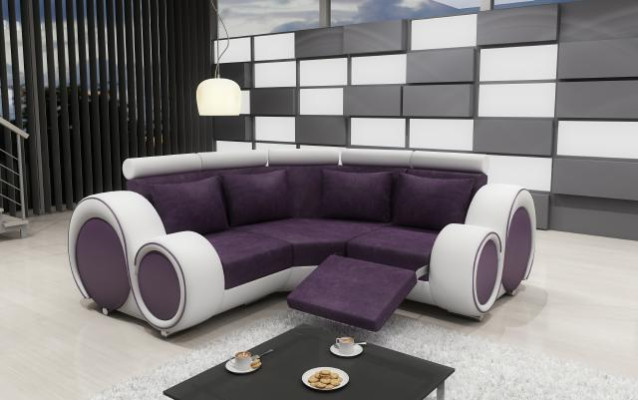 SOFÁ TAPIZADO SOFÁ DE SALÓN SOFÁ CON FUNCIÓN DE RELAX SOFÁ ESQUINERO Fabricación a medida USB