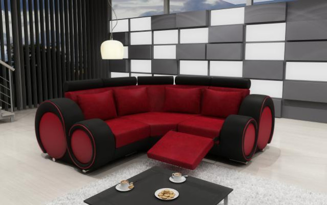 SOFÁ TAPIZADO SOFÁ DE SALÓN SOFÁ CON FUNCIÓN DE RELAX SOFÁ ESQUINERO Fabricación a medida USB