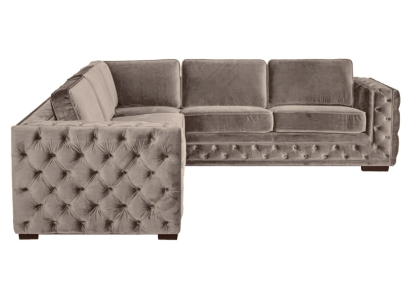 sofá chesterfield de lujo en tela de terciopelo sillones set sofá botones tapizado nuevo Beige