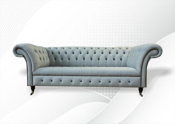 Sofá, sofá tapizado, conjunto de tapicería, asientos, sofás, sofás Chesterfield de 3 plazas.