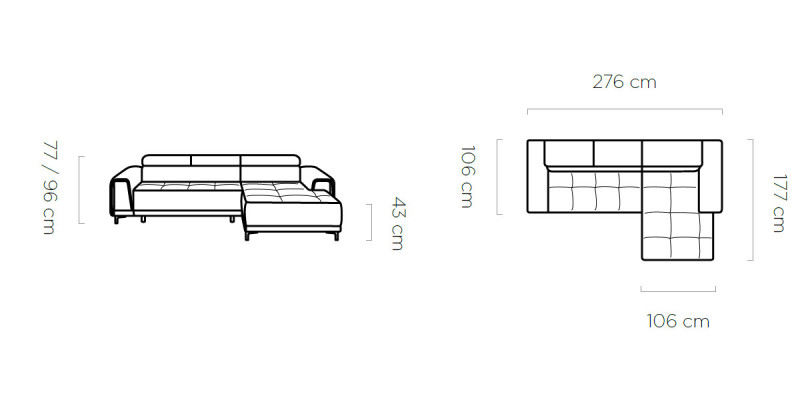 Sofá esquinero tapizado de forma de L, sofá de salón, sofá esquinero, conjunto de sofás en forma de L, sofás nuevos