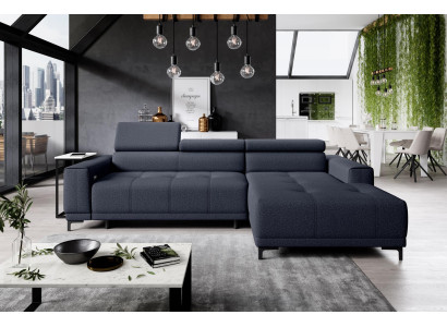 Diseño de esquina Sofá moderno, sofás en forma de L, tela para sofá, sofá para sala de estar, sofaconjunto de sofás.