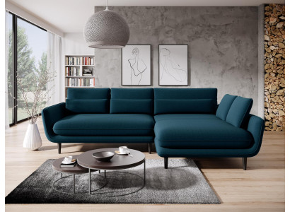 Sofá de esquina Sofá Diván Sofá Rincón Sala de estar Textil Esquinas Sofás Juego en forma de L Nuevo