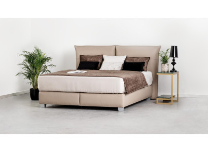 Dormitorio Moderno 180x200 Madera Textil Camas Cama Cama tapizada Lujo Doble Nuevo