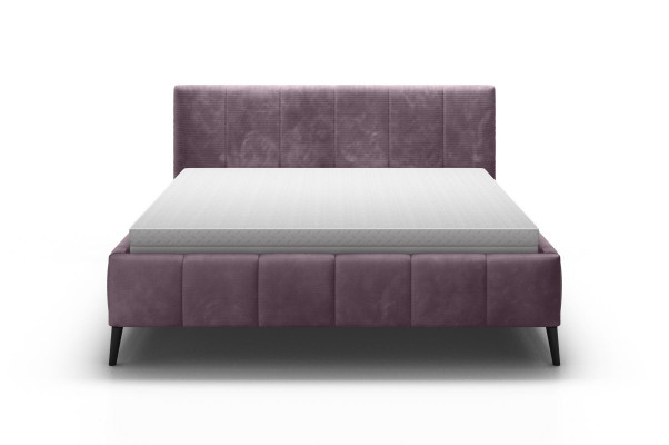 Cama habitación cama 180x200 cama tapizada diseño doble muebles de hotel terciopelo nuevo