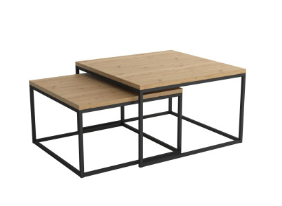 Mesa de café Mesa auxiliar Diseño Mesa de salón Mesas Conjunto doble