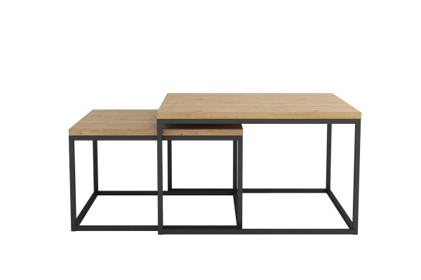 Mesa de café Mesa auxiliar Diseño Mesa de salón Mesas Conjunto doble