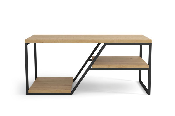 Mesa de centro de diseño moderno y elegante para la sala de estar de lujo en madera, mesas auxiliares.