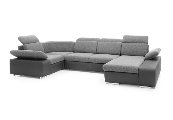 Sofá esquinero en forma de U Sofá conjunto de sofás sofá con función de cama Diseño