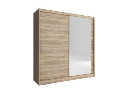 Mueble de estantería versátil, estantes decorativos para almacenamiento, armarios de 200 cm.