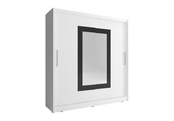 Estantería de gabinete de estantes multipropósito de 200 cm, armario, guardarropa, almacenamiento nuevo.